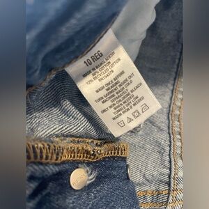 Aeropostale Women's High-Rise Baggy Jeans - Light Blue